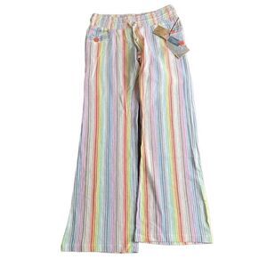 Billabong Designers Closet Rainbow Sherbet Laying Low Pants NWT Small